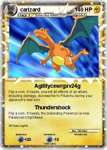 Pokemon carizard