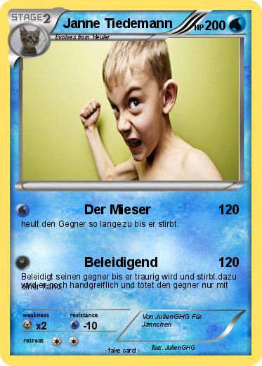 Pokemon Janne Tiedemann