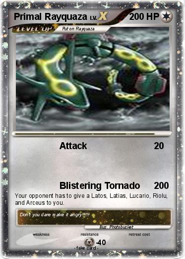Pokemon Primal Rayquaza