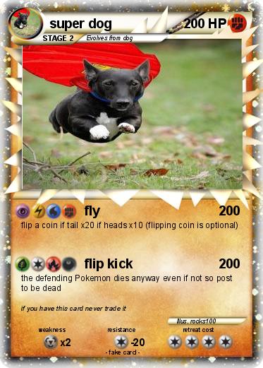 Pokemon super dog
