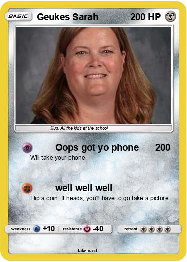 Pokemon Geukes Sarah
