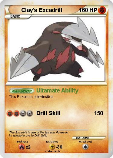 Pokemon Clay's Excadrill