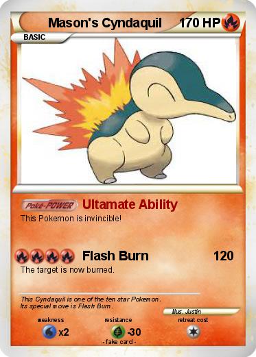 Pokemon Mason's Cyndaquil