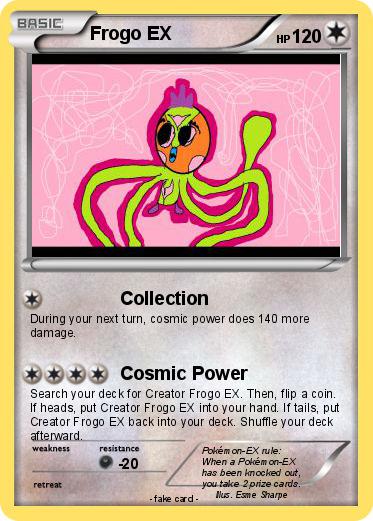 Pokemon Frogo EX