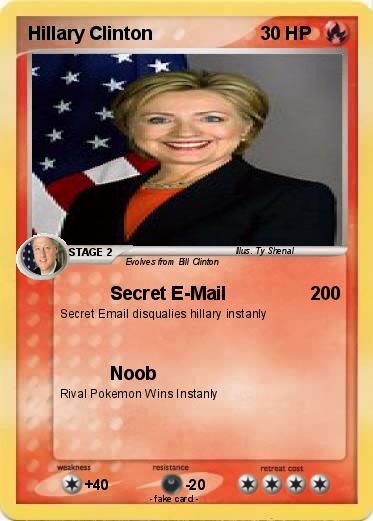 Pokemon Hillary Clinton