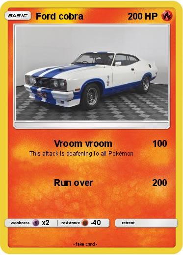 Pokemon Ford cobra