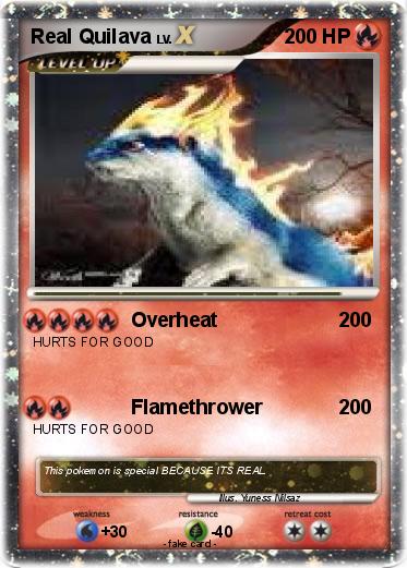 Pokemon Real Quilava