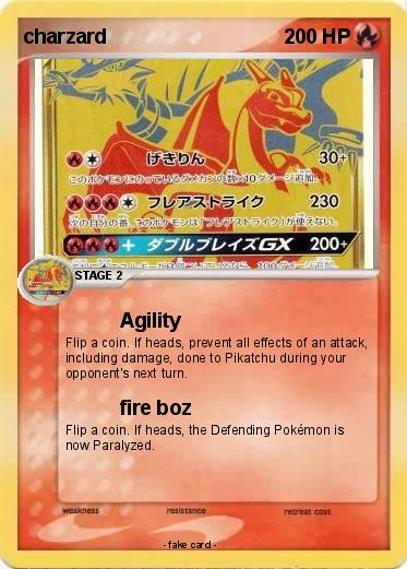 Pokemon charzard