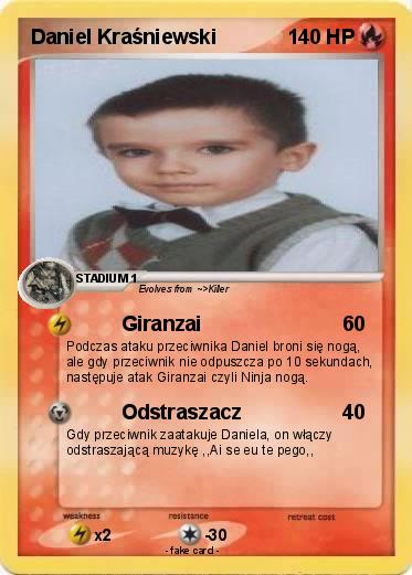 Pokemon Daniel Kraśniewski