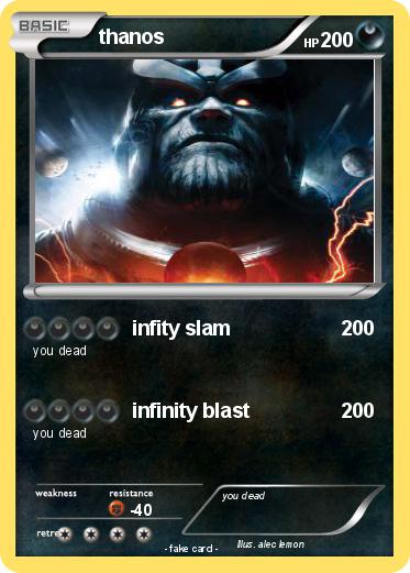 Pokemon thanos