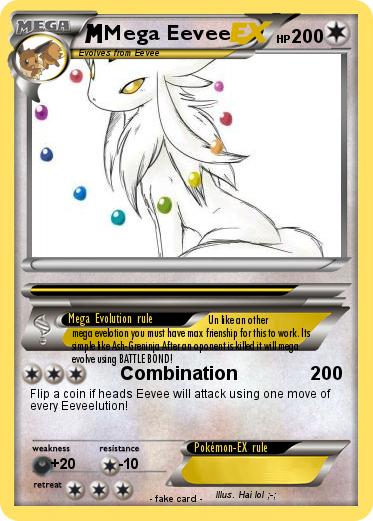 Pokemon Mega Eevee