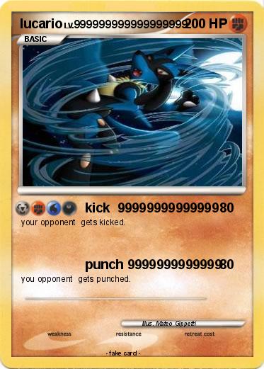 Pokemon lucario