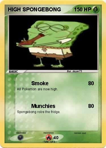 Pokemon HIGH SPONGEBONG