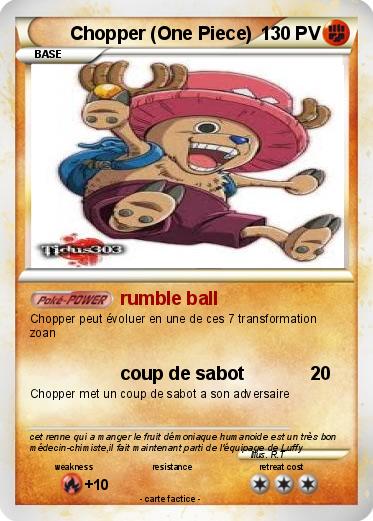 Pokemon Chopper (One Piece)