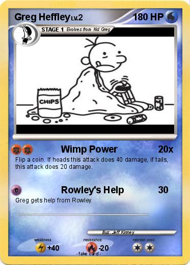 Pokemon Greg Heffley