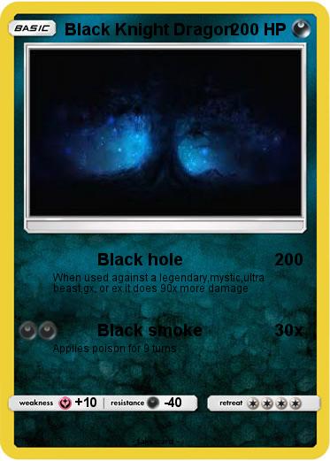 Pokemon Black Knight Dragon