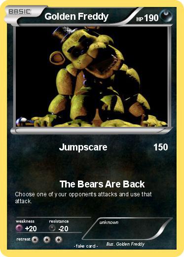 Pokemon Golden Freddy