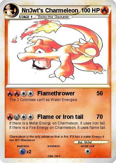 Pokemon Nn3wt's Charmeleon