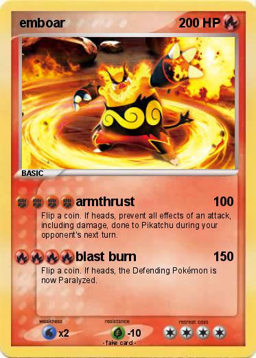 Pokemon emboar