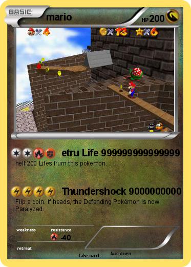 Pokemon mario