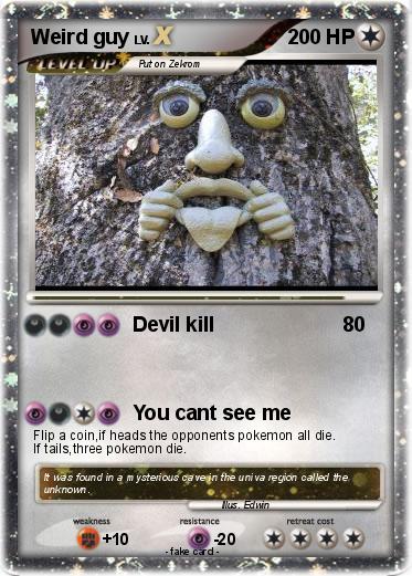 Pokemon Weird guy