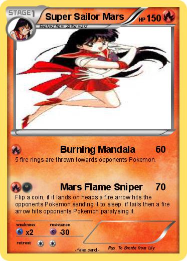 Pokemon Super Sailor Mars