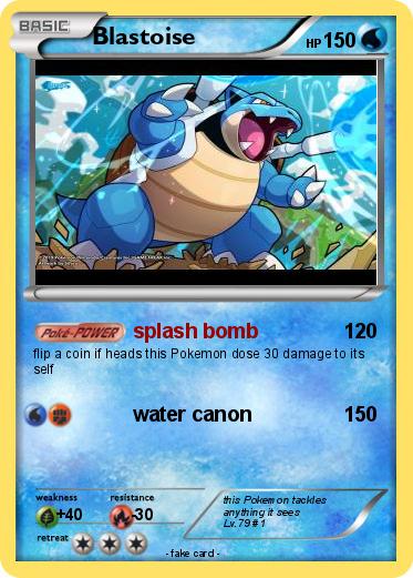 Pokemon Blastoise