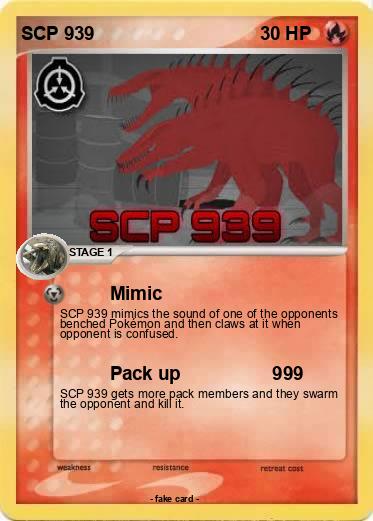 Pokemon SCP 939
