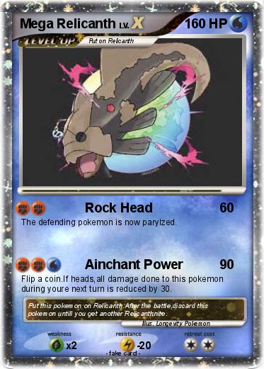 Pokemon Mega Relicanth