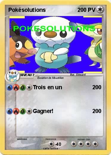Pokemon Pokésolutions