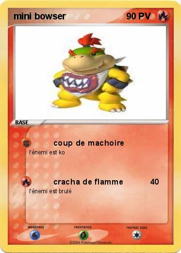 Pokemon mini bowser                           