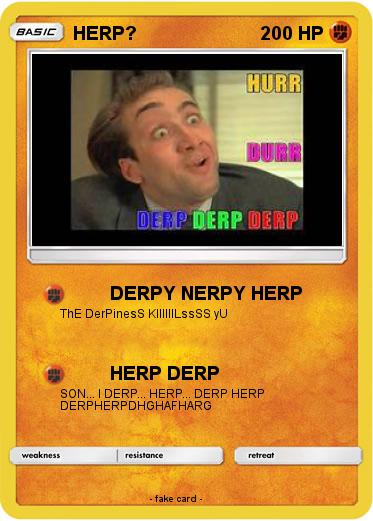 Pokemon HERP?