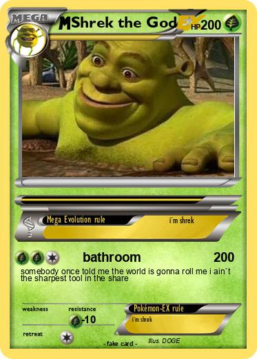 Pokemon Shrek the God