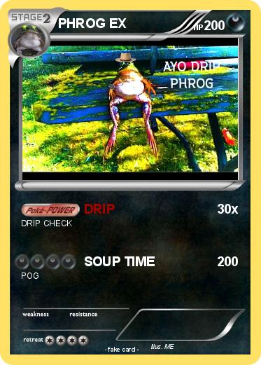 Pokemon PHROG EX