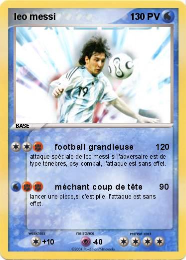 Pokemon leo messi