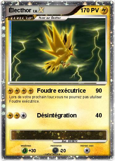 Pokemon Électhor
