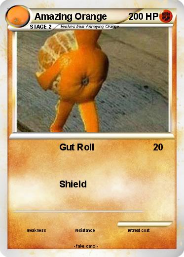 Pokemon Amazing Orange