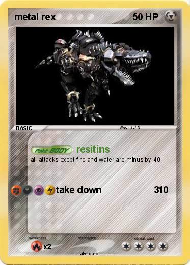 Pokemon metal rex
