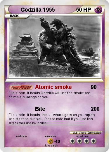 Pokemon Godzilla 1955