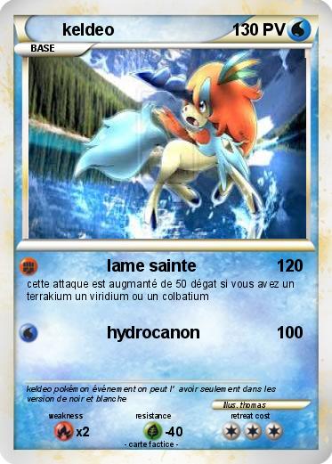 Pokemon keldeo