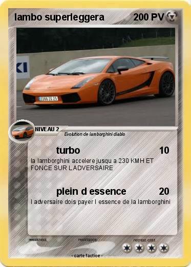 Pokemon lambo superleggera