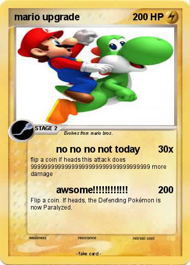 Pokemon mario upgrade