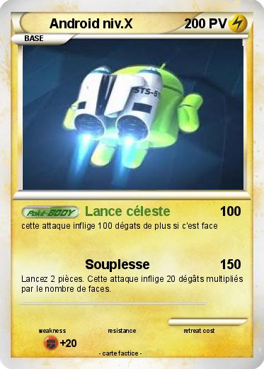 Pokemon Android niv.X