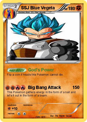 Pokemon SSJ Blue Vegeta