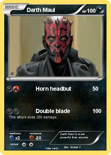 Pokemon Darth Maul