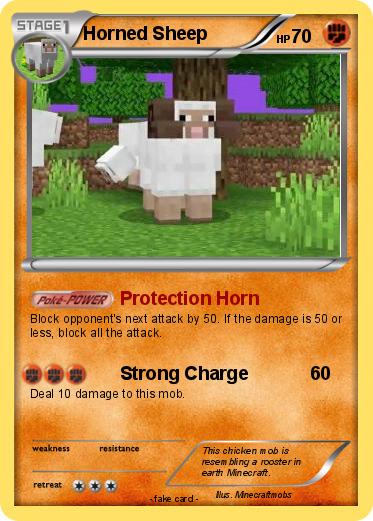 Pokemon Horned Sheep