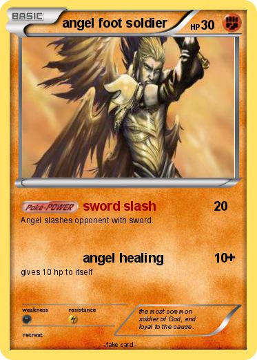 Pokemon angel foot soldier