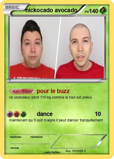 Pokemon nickocado avocado