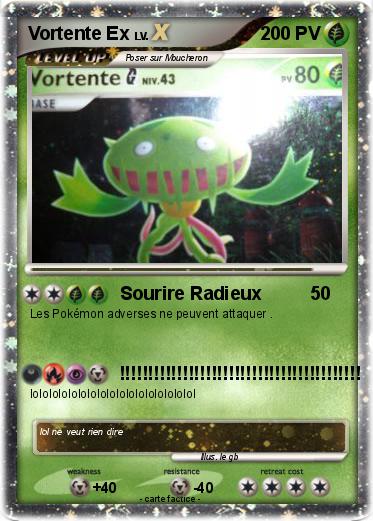 Pokemon Vortente Ex