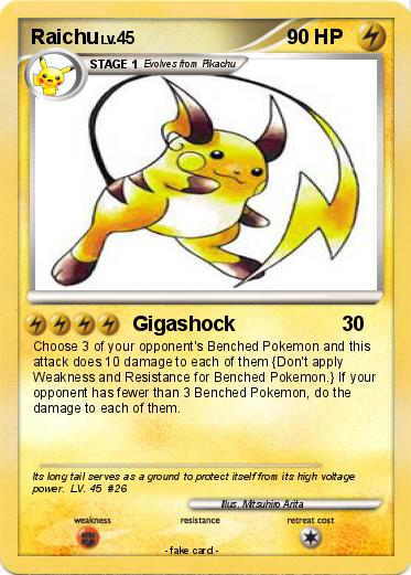 Pokemon Raichu